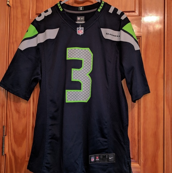 NFL Tops - Ladies Russell Wilson jersey, 12/ medium